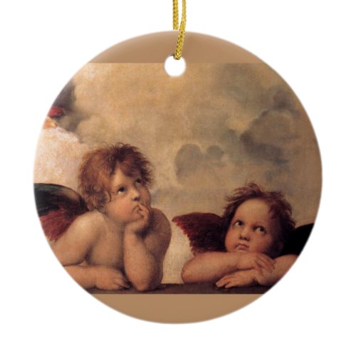 Angel Faith Raphael Faith Blessing Cute Ceramic Ornament