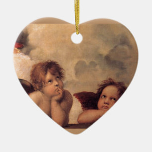 Angel Faith Raphael Faith Blessing Cute Ceramic Ornament