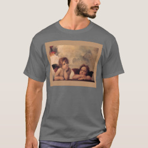 angel faith Raphael vintage old painting blessing T-Shirt