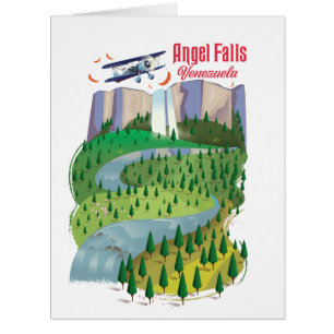 Angel Falls Venezuela Cards