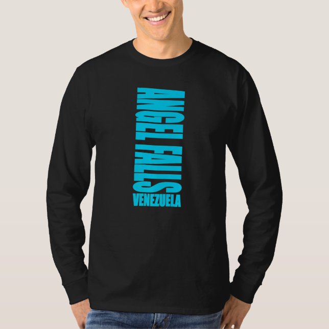 Angel Falls waterfall Venezuela South America   T-Shirt (Front)