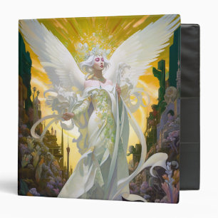 Angel Fantasy Art 3 Ring Binder