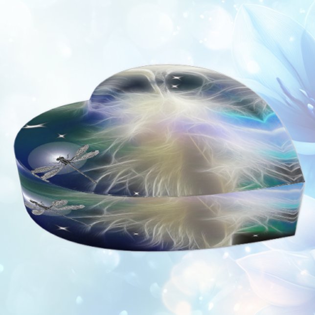 Angel Feather & Dragonfly Heart Paperweight (Creator Uploaded)