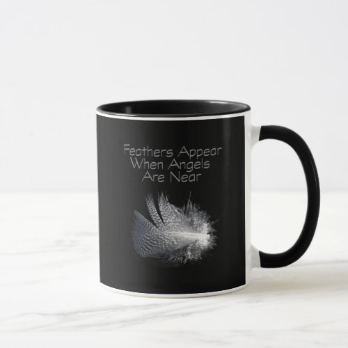 Angel Feather Motivational Quote Mug