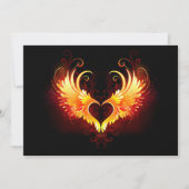 Angel Fire Heart with Wings (Front)