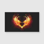 Angel Fire Heart with Wings (Front)