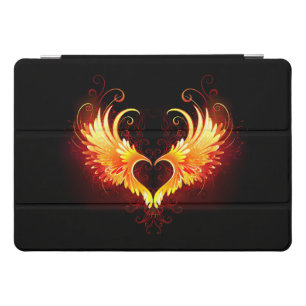 Angel Fire Heart with Wings iPad Pro Cover