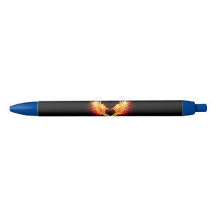 Angel Fire Heart with Wings Pen