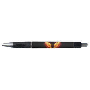 Angel Fire Heart with Wings Pen