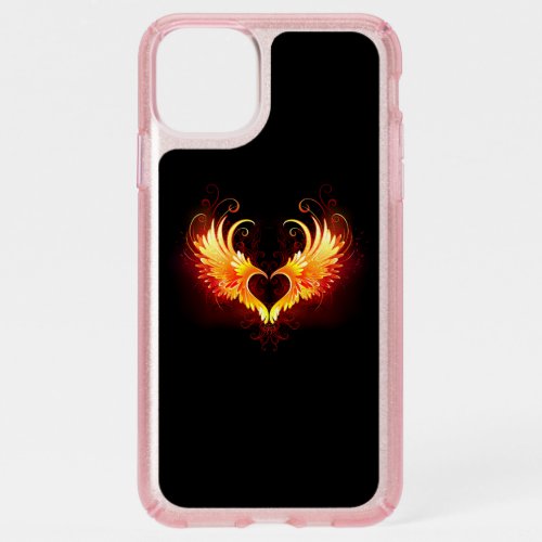 Angel Fire Heart with Wings Speck iPhone 11 Pro Max Case