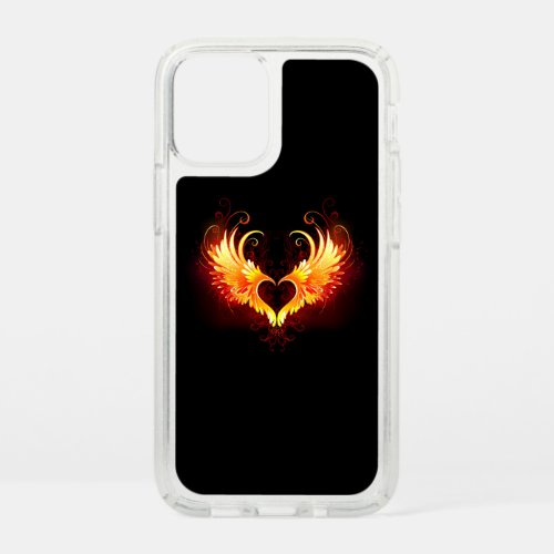 Angel Fire Heart with Wings Speck iPhone 12 Mini Case