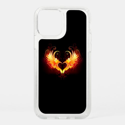 Angel Fire Heart with Wings Speck iPhone 12 Pro Case