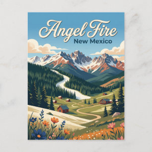 Angel Fire, New Mexico Postcard
