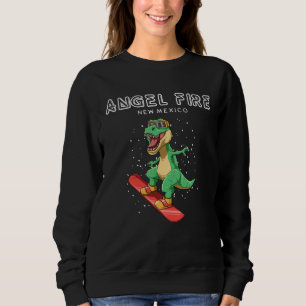 Angel Fire New Mexico Rex Snowboard Sweatshirt