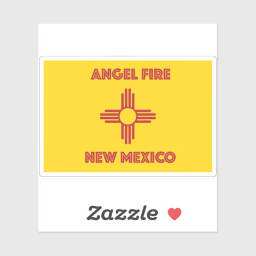 Angel Fire New Mexico Sticker