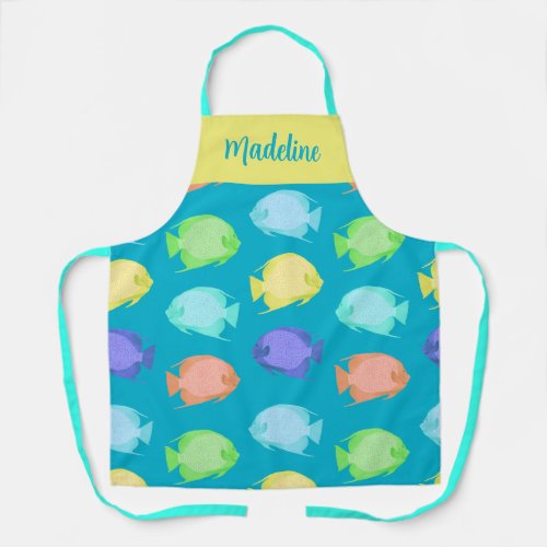 Angel Fish Aquarium Apron