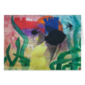 Angel Fish Card (Front Horizontal)