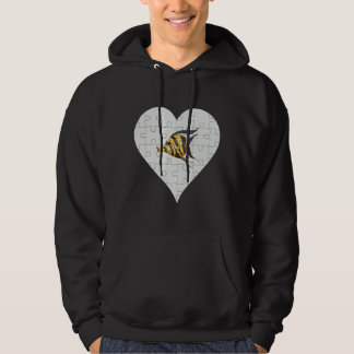 Angel Fish Heart Angel Fish Hoodie