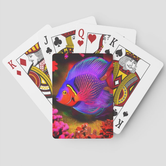 Angel Fish Poker Cards (Back)