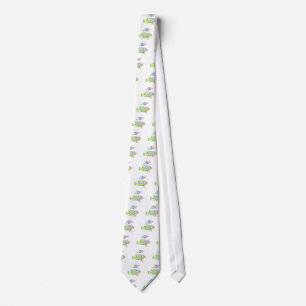 Angel Fish With Umbrella Neck Tie
