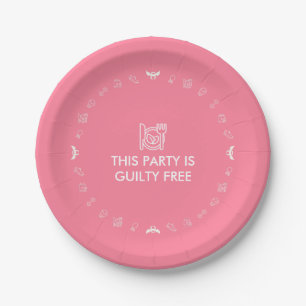 Angel Fitness Collab Paper Plates