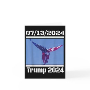 Angel Flag At Trump Rally , Trump 07_13_2024 Mirac Card