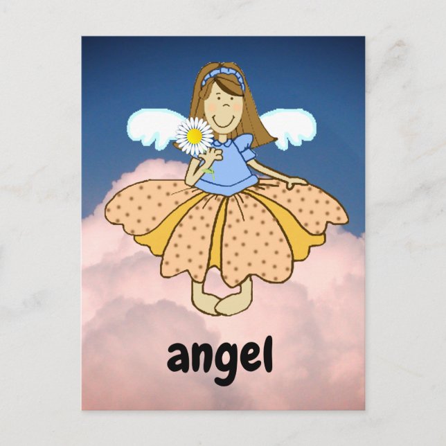 angel flash card (Front)