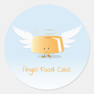 Angel Food Cake Sticker