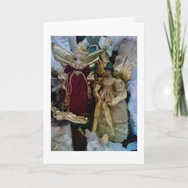 ANGEL FOR YOUR **CHRISTMAS BIRTHDAY** HOLIDAY CARD (Front)
