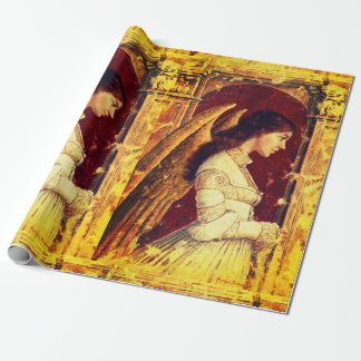 Angel Fresco Painting Wrapping Paper