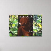 Angel Friends Canvas Print