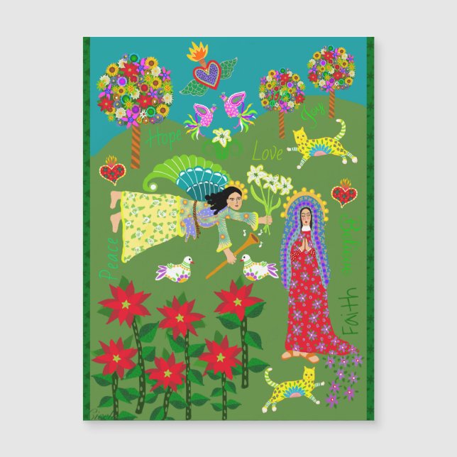 Angel Gabriel and the Virgin Mary Annunciation (Front)