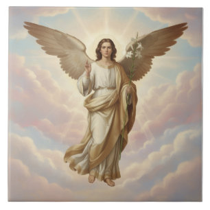 Angel Gabriel - Archangel Gabriel Ceramic Tile