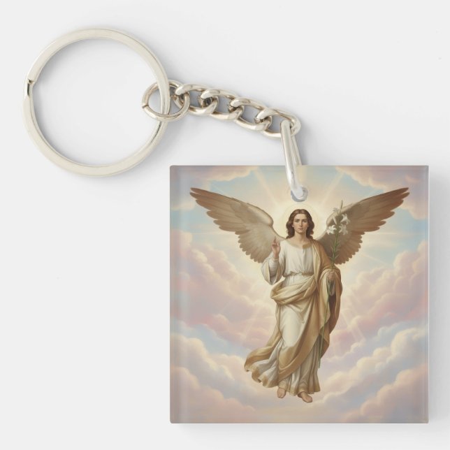 Angel Gabriel - Archangel Gabriel Keychain (Front)
