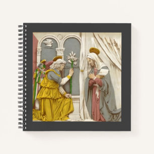 Angel Gabriel The Annunciation To Mary Notebook