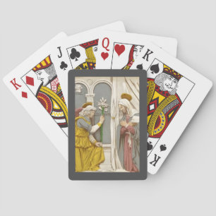 Angel Gabriel The Annunciation To Mary  Poker Cards