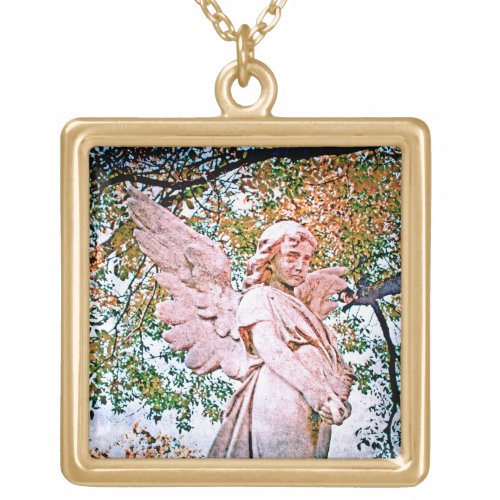 Angel Grace Gold Plated Necklace