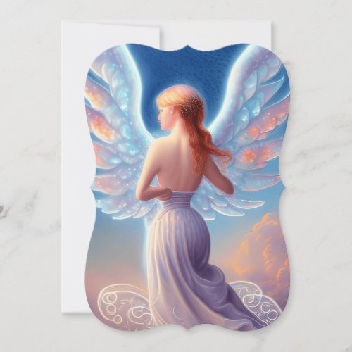 Angel Graphic Note Card