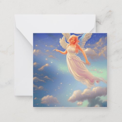 Angel Graphic Note Card