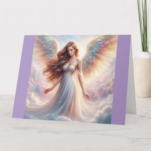 Angel Greeting Card (Front)