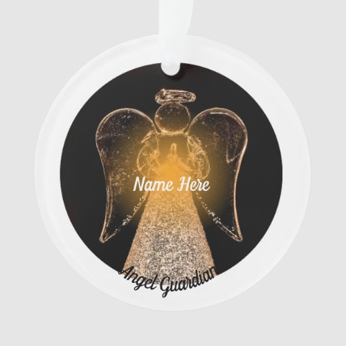 Angel Guardian Name  Ornament