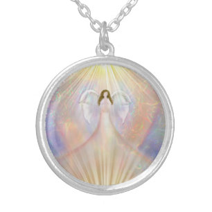 Angel Guardian Praying Divine Love Necklace