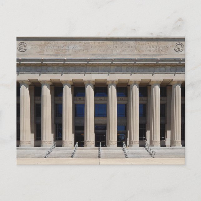 Angel Hall Postcard (Front)