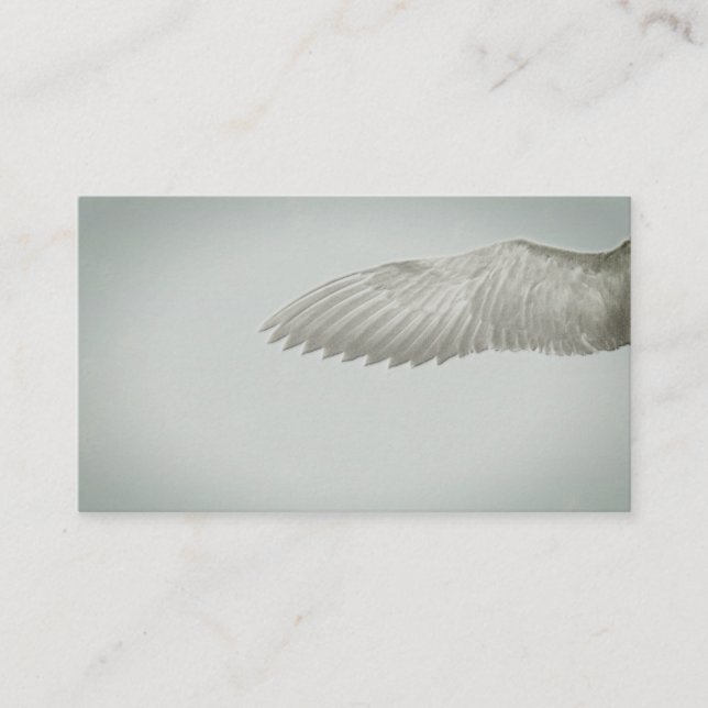 Angel Healer Yoga Massage Therapist Business Cards (Front)