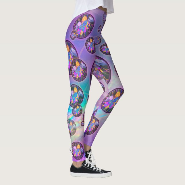 ANGEL HEART “Heal with Love” Leggings (Right)