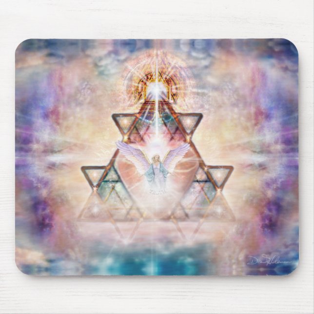 Angel Heart Mouse Pad (Front)