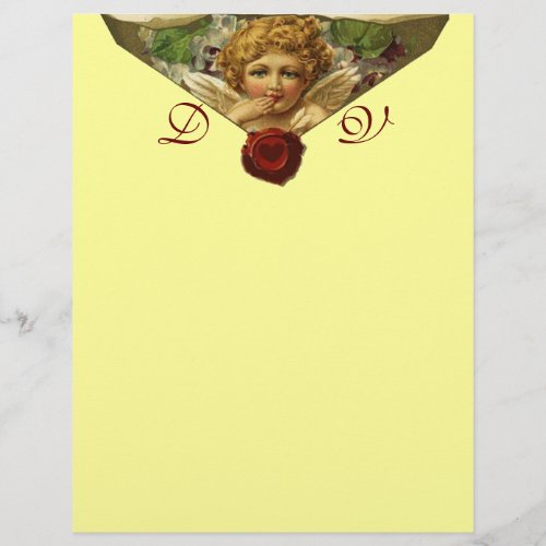 ANGEL HEART WAX SEAL Monogram Yellow