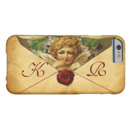 ANGEL HEART WAX SEAL PARCHMENT Monogram Barely There iPhone 6 Case