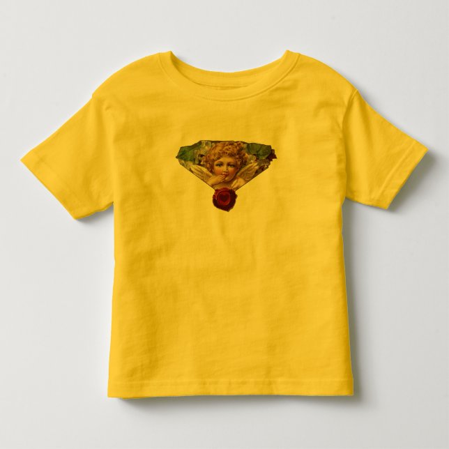 ANGEL HEART WAX SEAL TODDLER T-SHIRT (Front)