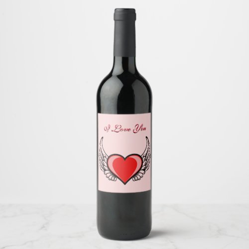 Angel Heart Wine Label